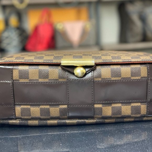 LOUIS VUITTON Messenger Damier Bag Crossbody LV Monogram Shoulder Mens Briefcase - Picture 6 of 16